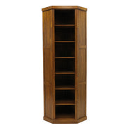 Modular corner bookcase