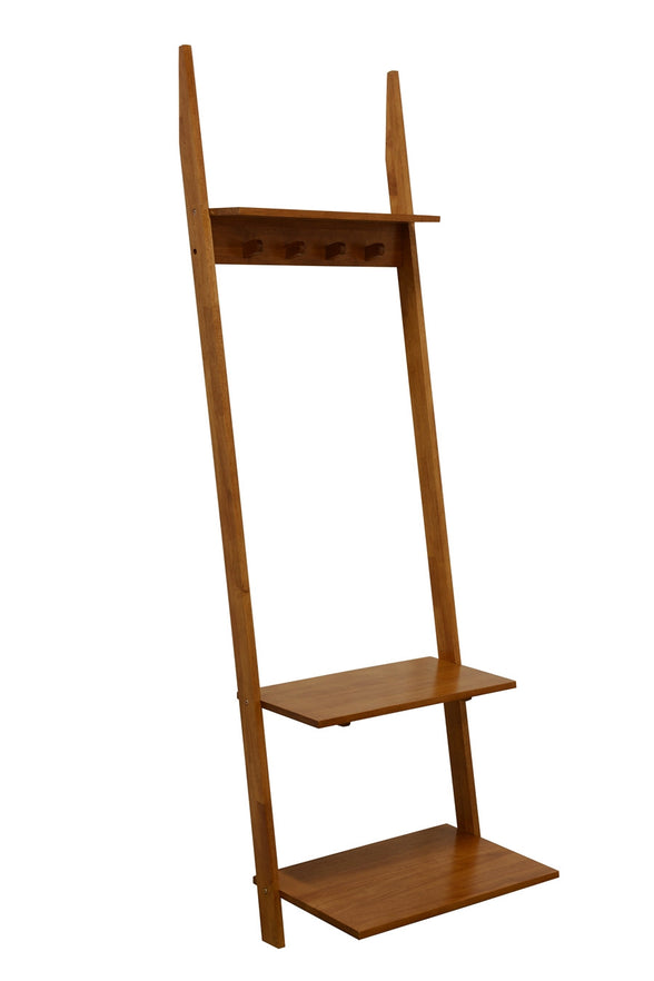 Coat hanger with shelf