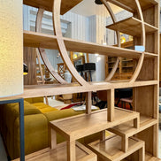 Asian style bookshelf