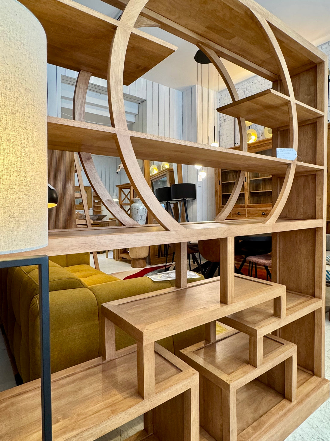 Asian style bookshelf