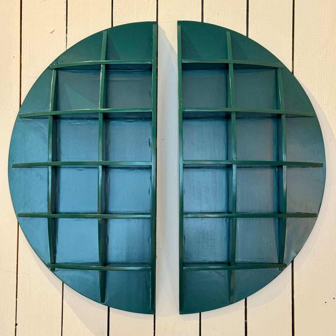 CD rack - wall shelve, in two pieces