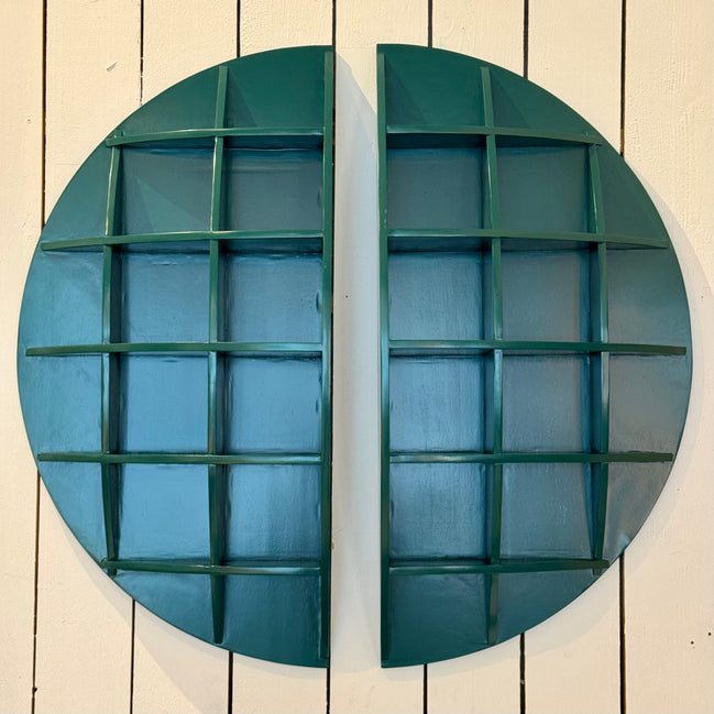 CD rack - wall shelve, in two pieces