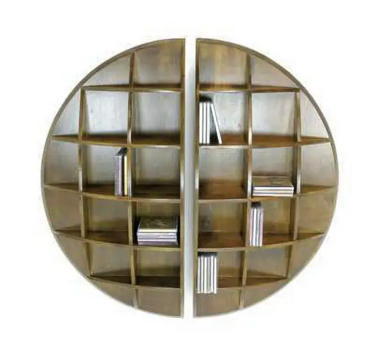 CD rack - wall shelve, in two pieces