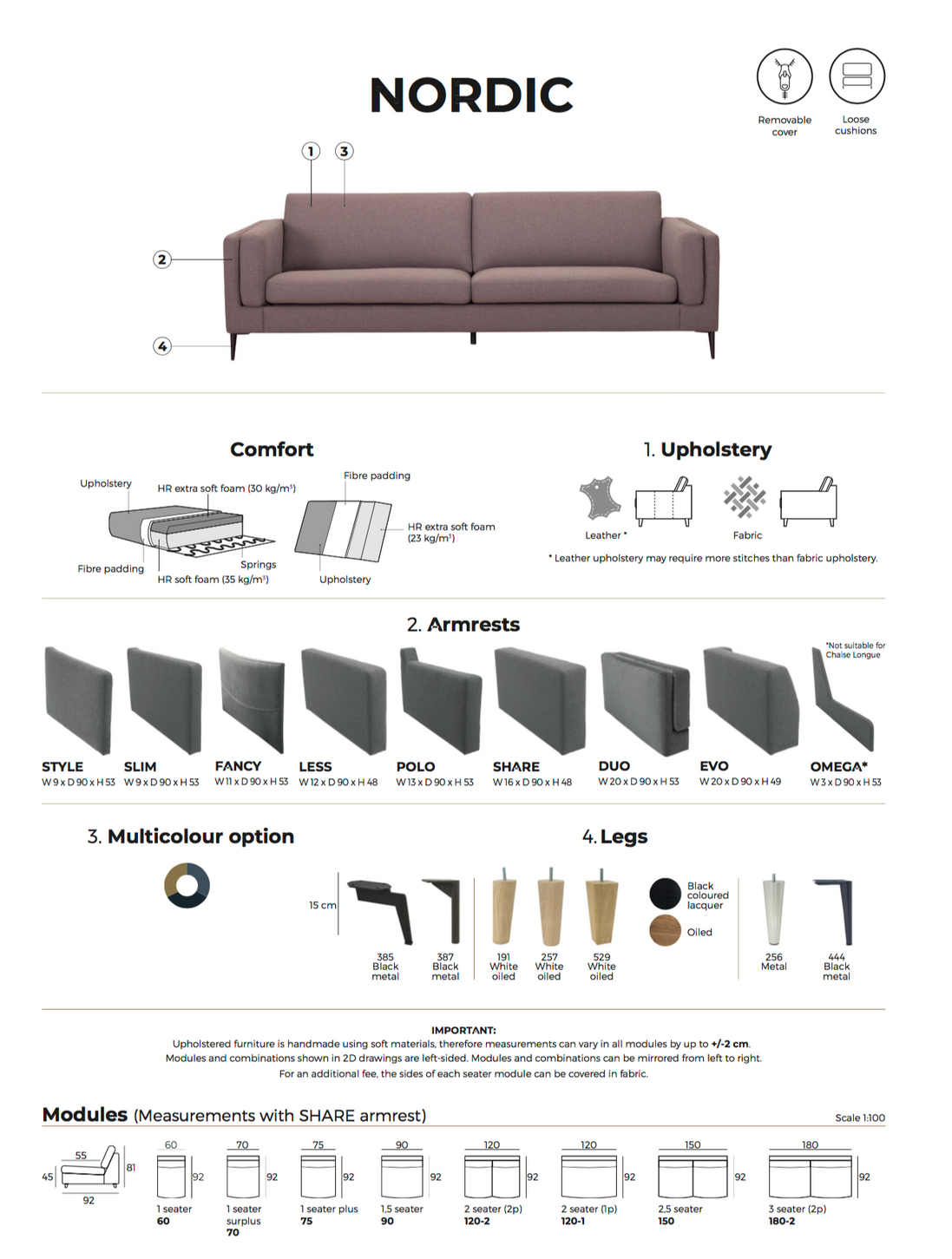 Sofa NORDIC