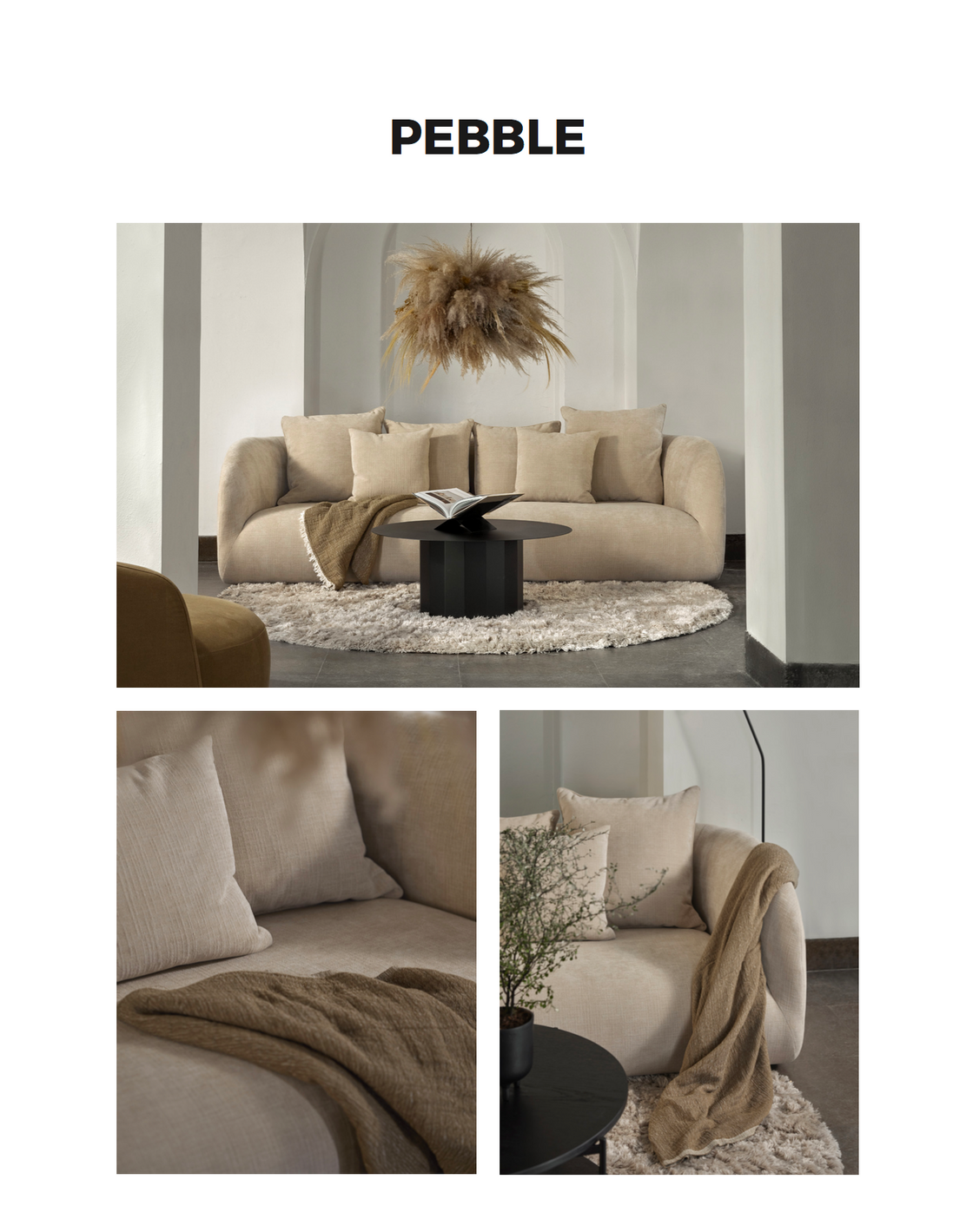 Sofa : PEBBLE