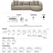 Sofa : PEBBLE