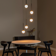 Pendant lamp - CALINE, 5 lamps