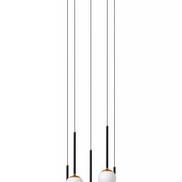 Pendant lamp - CALINE, 5 lamps