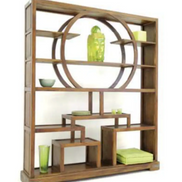 Asian style bookshelf