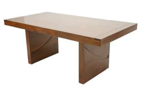 Monolithic dining table