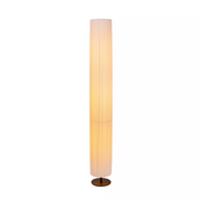 Floor lamp FOLD, silked fabric