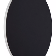 Wall lamp EKLYPS, black. Diam. 25cm