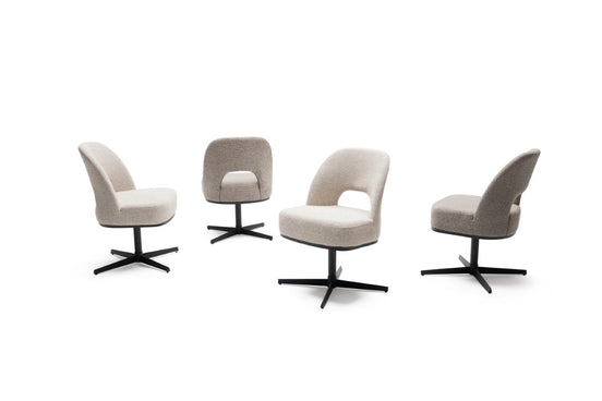 CORTINA - Swivel dining chairs