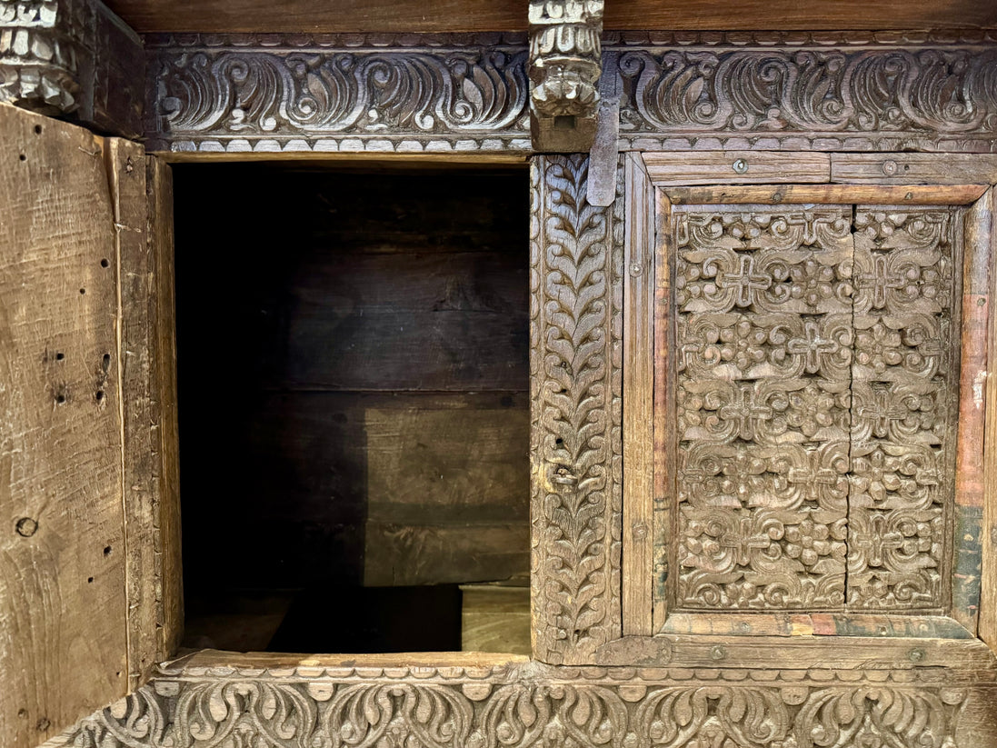 Indian sideboard - unique piece of furniture