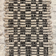 Feutré.e : Handwoven textiles 130 x 35 cm