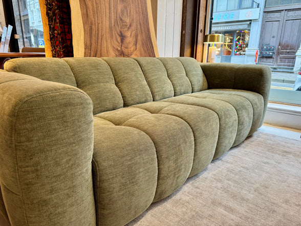 Sofa - ALPS, green fabric