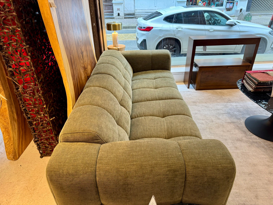 Sofa - ALPS, green fabric