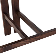 Bar stool CAMILLE, ash wood & fabric