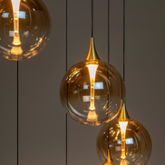 Pendant lamp - GISELA 12 lights
